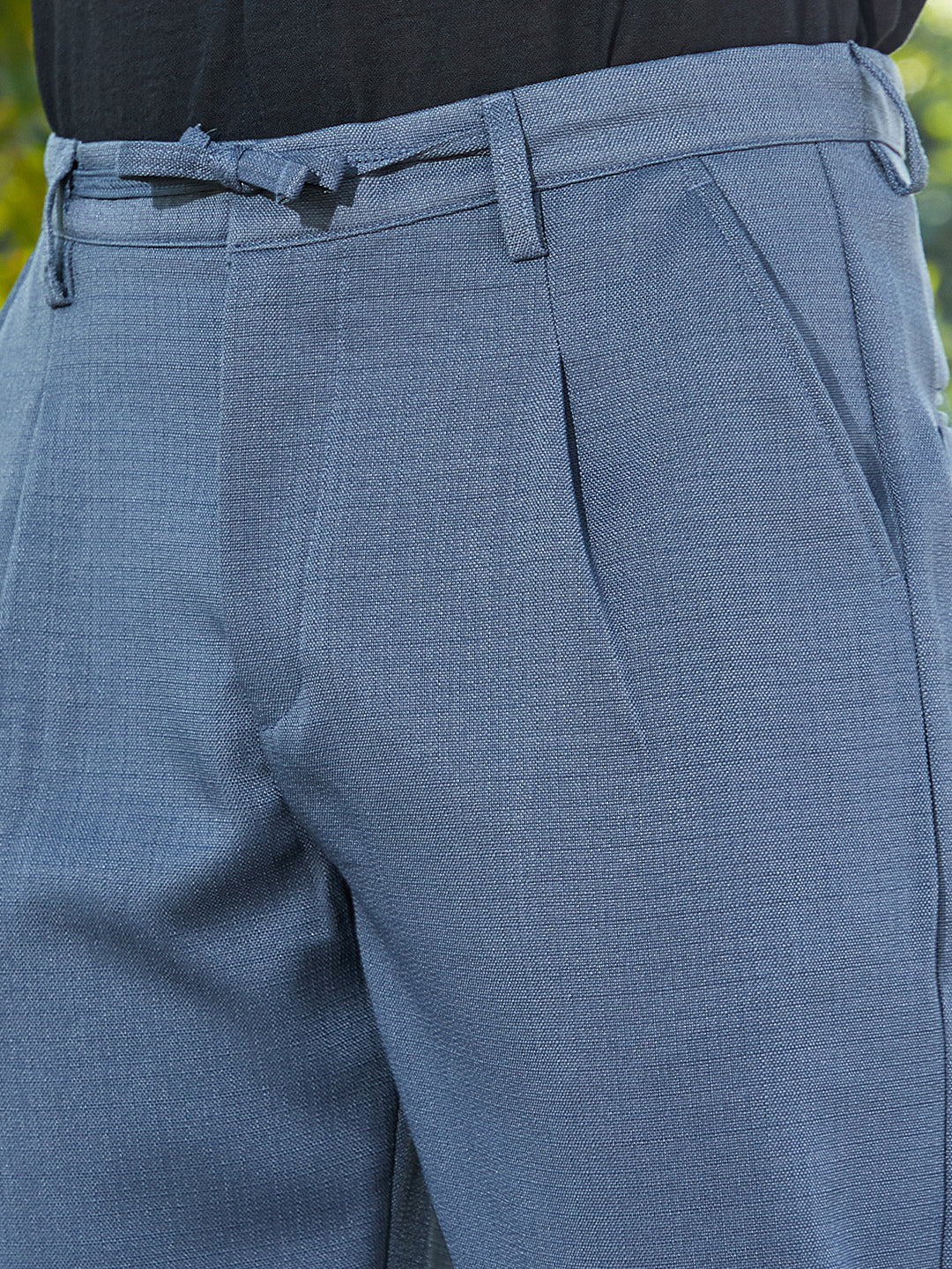 Lightweight - Tailored Linen-Blend Trousers