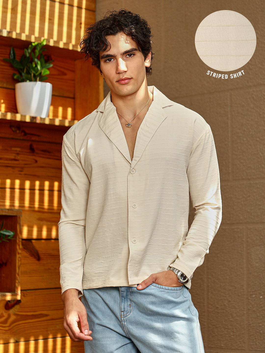 Striped Cuban Shirt