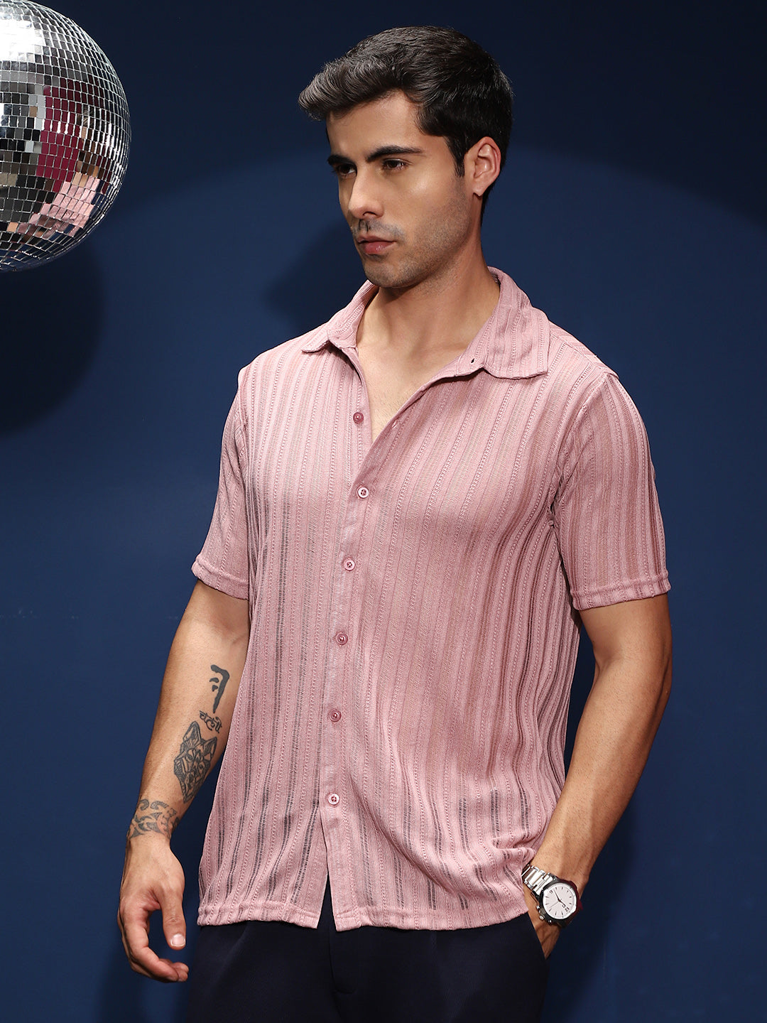 Ridge Knit Shirt