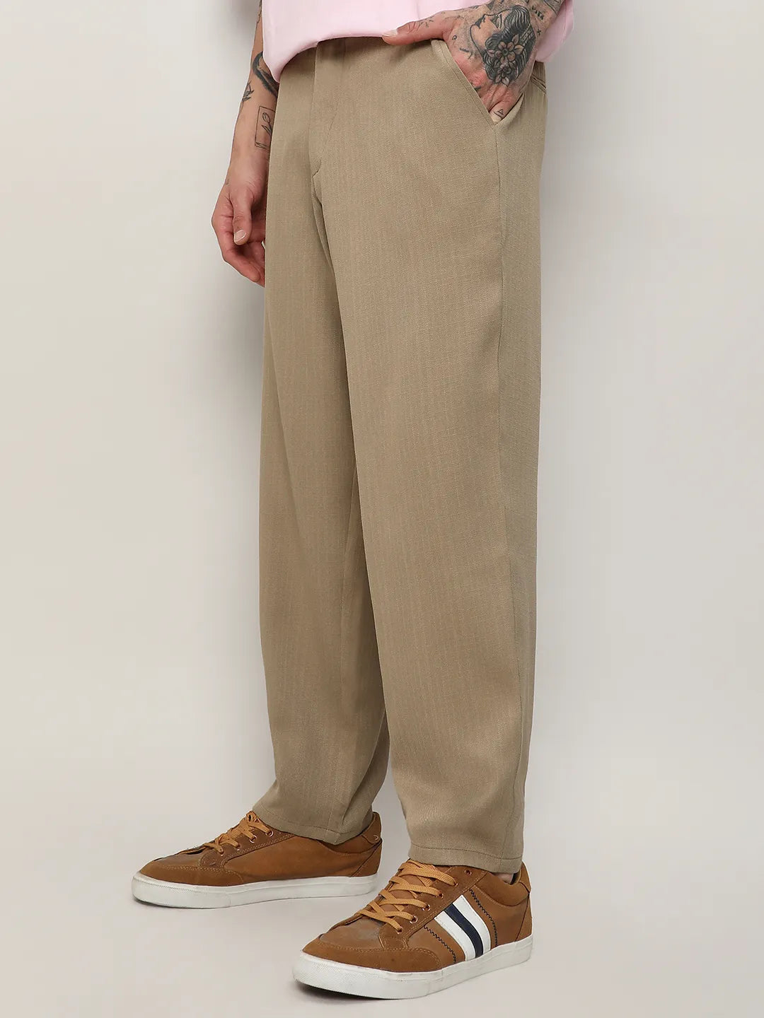 Lightweight - Solid Tailored Trousers
