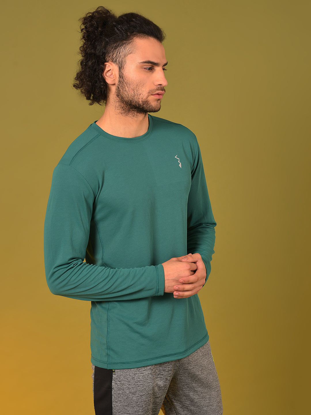 Solid Activewear T-Shirt